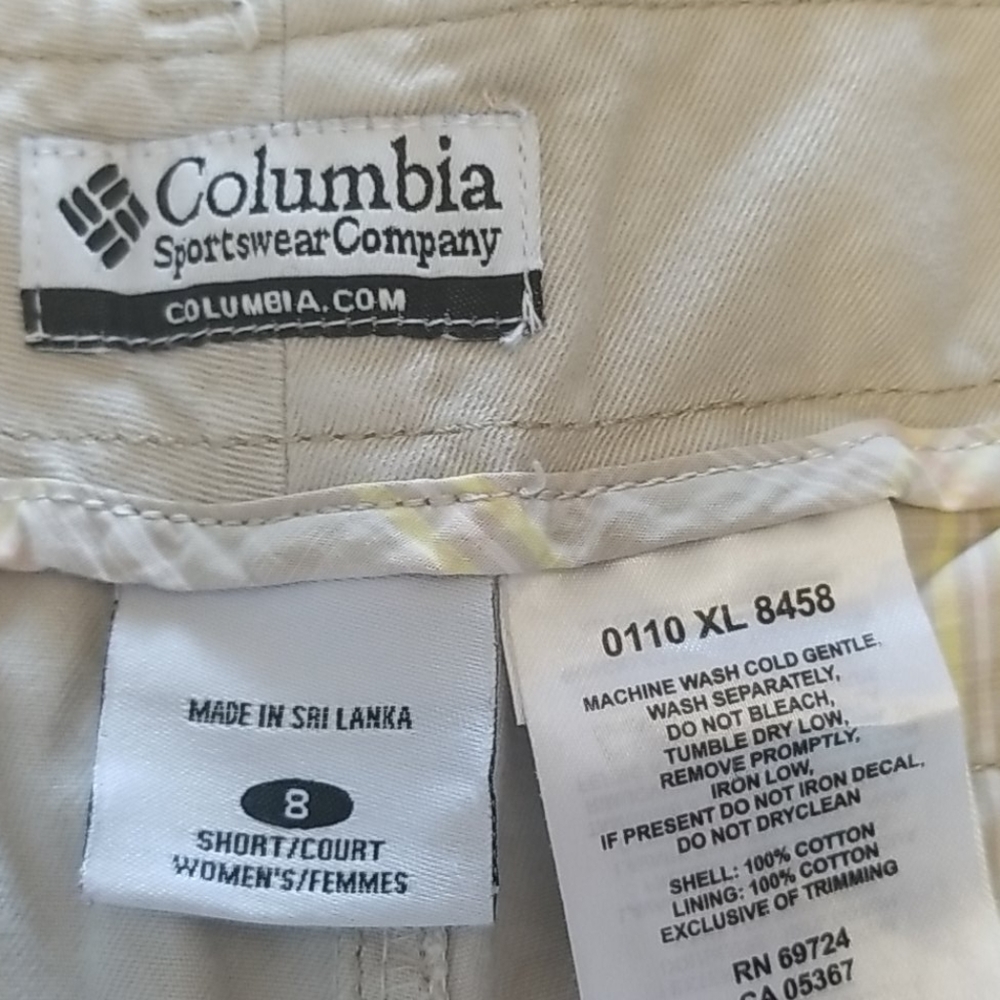 Women's Columbia Khakis Size:8 short - Picture 2 of 4